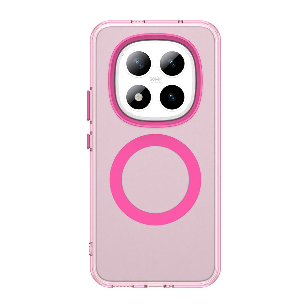 For Redmi Note 15 5G Case Magnetic Wireless Charge Funda Redmi Note 15 Pro Coque Matte Translucent PC Back Cover Redmi Note 15
