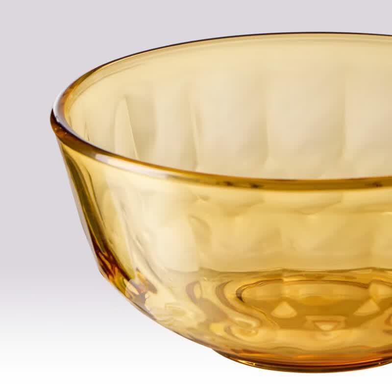LOCK&LOCK Amber Series 2-Piece Glass Tableware Set