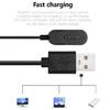 Portable Magnetic Charger Cord 7.87inch Power Cord for Bluetooth-compatible Headsets Wire USB Power Cable