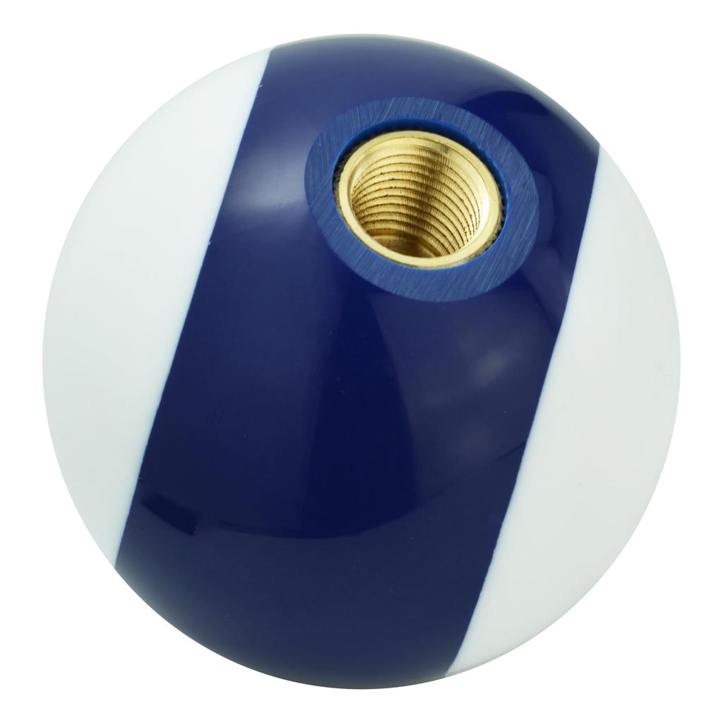 Abfer Billiard Shift Knob No.10 Car Shift Lever Handle Head Automatic Manual Car Truck Universal, Blue