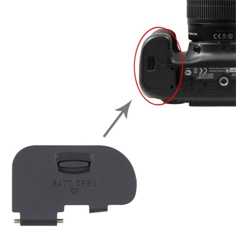 Digital Camera Battery Lid Caps for 70D/80D DSLR Camera Battery Compartment Cover Replacement Battery Door Cover