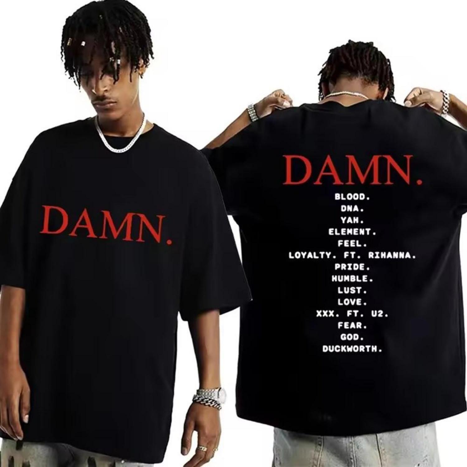 

Rap Singer Kendrick Lamar Good Kid Tshirt 2025 Summer Mens Womens Short Sleeved Round Neck Printed Tshirt Mens Clothing XXXXXL