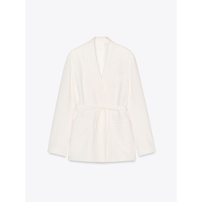 Za2025 Spring New Women Clothes Temperament Blazers 2464586 Loose Comfortable Pleated Pants 2420586