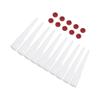 10 Sets Caulking Nozzles Cap Red Caulk Saving Cap Caulk Sealer Saver Open Caulking Tube For Sealing And Preserving