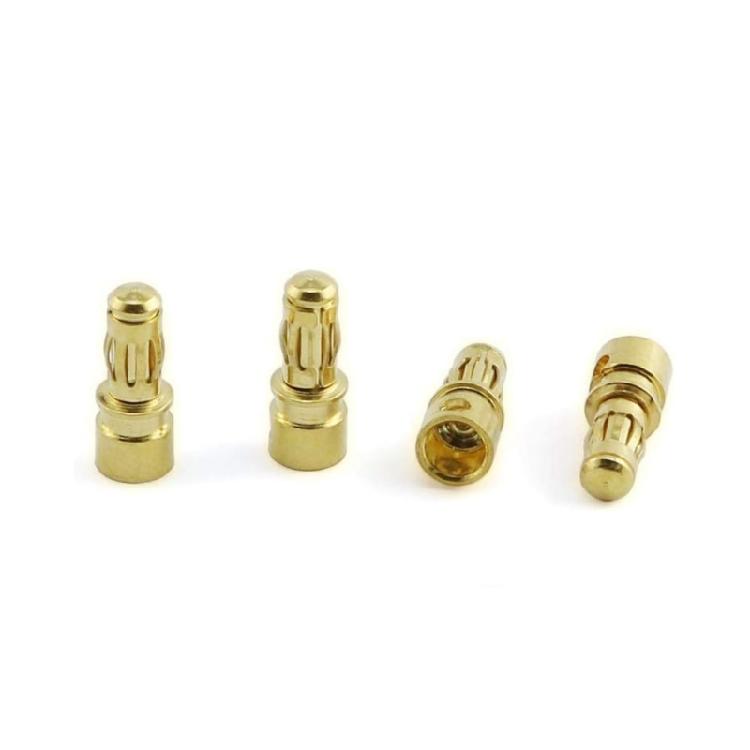 15Pairs 3.5mm Banana Plugs with Corrosion Resistant Gold Plating for Remote Control Model Boat Aircraft ESC Upgrading