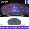 For Ford Escape 2020-2023 Car interior Center console transparent TPU Paint protective film Anti scratch sticker LCD screen PPF