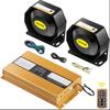 Automotive engineering vehicle alarm, car mounted loudspeaker, whistle horn, wireless multi tone remote control, sound rescue 12