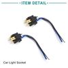 ACROPIX Car Headlamp Fog Light Male Wire Harness Socket Connector