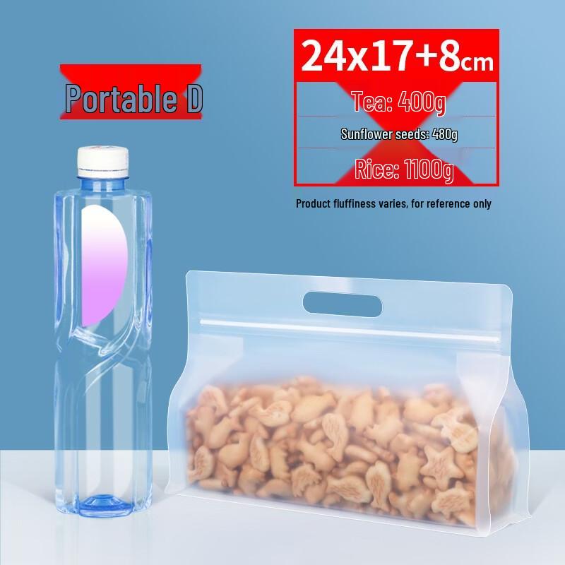 Qianxing Eight-Sided Stand-Up Resealable Food Bags
