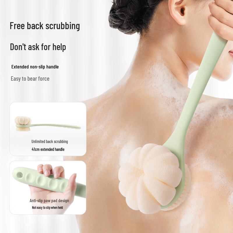 Long Handle Double-Sided Bath Brush