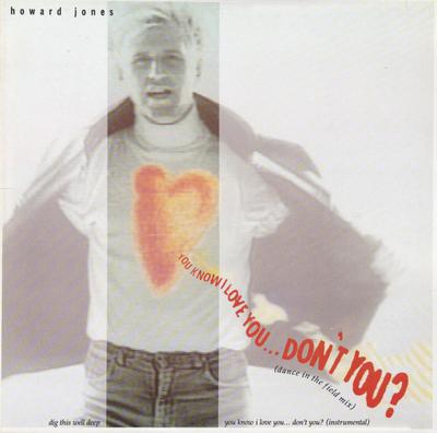 12-Zoll-Schallplatte HOWARD JONES - You Know I Love You... Nicht wahr? 2485070 WEA 1986 Kanada Tanz & Electronica Gebraucht