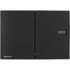 Hobonichi Notebook 2026 HON Paper Series/Black Gingham [A6/1 day, 1 page/January, Monday start]