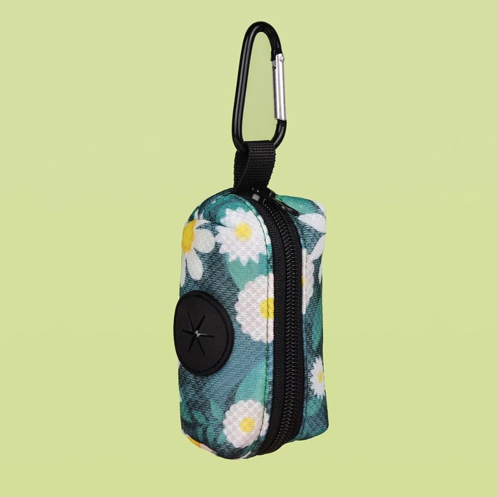 

Outdoor Dog Poop Bag Portable Holder Dispenser Cute Pet Accessories Oil Painting Yellow