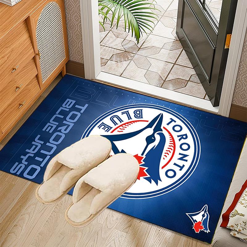 Toronto Jays Rug Office Carpet Non-Slip Mat, Chair Rug Floor Covering for Gaming, Bedroom, Living Room , Home Decor Christmas Gift