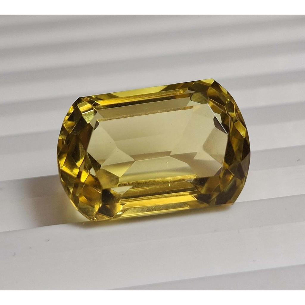 Yellow Sapphire Natural 12-14 Ct Fancy Cut VVS Certified Loose Gemstone