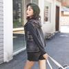 Retro Splicing Plaid Denim Vest Women's Spring New Casual Outer Wear Hooded Vest Vest Jacket