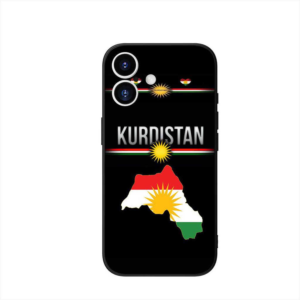 Kurdistan Flag Phone Cover Case for Samsung Galaxy A07 A13 A12 A14 A23 A42 A50 A51 A52 A53 A70 A71 A72 A21S A04 Note 20 9 8 10
