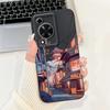 For Cover Huawei Nova Y72 / Nova Y72 MGA-LX3 Gothic Style Moon Night View Avocado Painting Case Bumper Soft Matte Silicone Funda