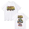 Rapper Mf Doom Slicin Squares Since 1999 Graphic Tshirt Mens Hip Hop pure Cotton Vintage Short Sleeve Top summer Streetwear
