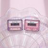 Cassette Artistic Music Brooch Geometric Cartoon Design Trendy Alloy Pin For Everyone