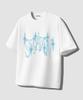 NP STUDIO [2Pack] Sparkle Arch Logo Oversized T-Shirt 2 Colors