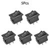 5Pcs/lot KCD11 2 Pin 10x15mm Mini Push Button Switch SPST 3A 250V AC Snap-in On/Off Boat Rocker Switch