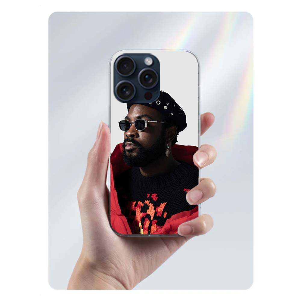 Damso Rapper Clear Phone Case For Iphone 17 Air 16 Pro Max 15 Pro 14 Plus 17E 16E 11 13 12 Mini Cover Cases Fundas Cell TPU Capa