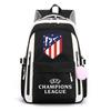 3 Piece School Backpack Set for Students Large Capacity Oxford Cloth Schoolbag with Shoulder Strap and Pencil Case