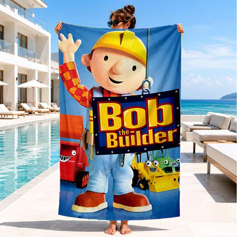 Das Abenteuer-Strandtuch des Bauherrn, Superweiche Mikrofaser, Perfektes Geschenk für Sie/Ihn, Geburtstag, für Pool, Strand, Reisen, Dekoration Strandparty