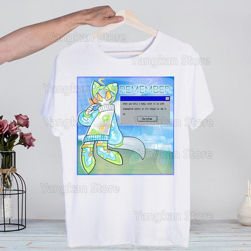 

Футболки Frutiger Aero Харадзюку Лето Мужские/Женские Хип-хоп Смешной принт Футболка Уличная одежда Футболка с коротким рукавом Топ S