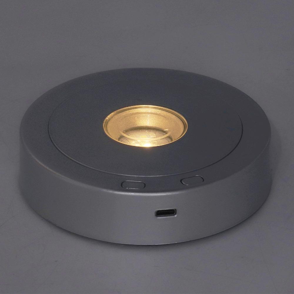 USB or Battery Powered LED Display Base Colorful Light Light Display Base  Holiday Party Decoration