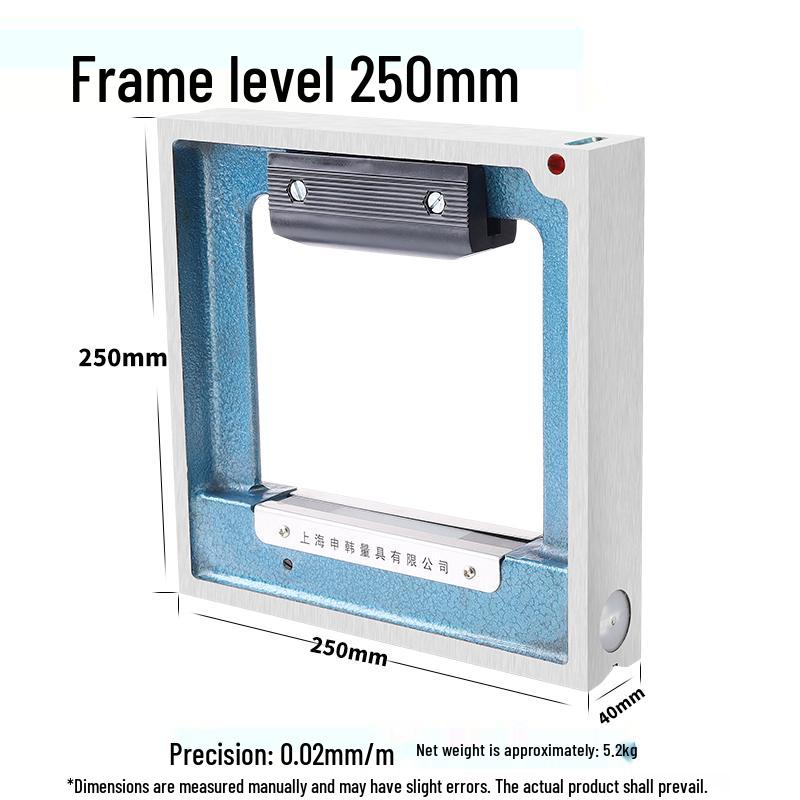 Hochpräzises 0,02 mm Messwerkzeug Monteur Wasserwaage Lineal