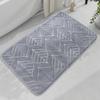 Tappeto Assorbente Antiscivolo in Memory Foam a Foglia per Bagno, Soggiorno, Camera da Letto, Cucina e Ingresso.