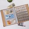 Skórzany Album na Kolekcję Monet - 150 Miejsc na Monety + 240 Miejsc na Banknoty A4