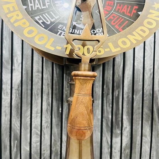 Brass Engine Room Telegraph Nautical Maritime 88.9 Cm Gift Item Wedding Anniversary Birthday Home Office Decor