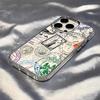 Latest Retro Stamp Creative Designs Phone Case For IPhone 17 Pro Max 16 15 14 Pro Max IPhone 13 Pro Max 11 Plus Transparent Cove