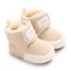 Stivali Invernali Bambini Maschi Femmine Neve Suola Morbida Antiscivolo Caldi Scarpe Piatte Primi Passi del Bambino Scarpe Stivali