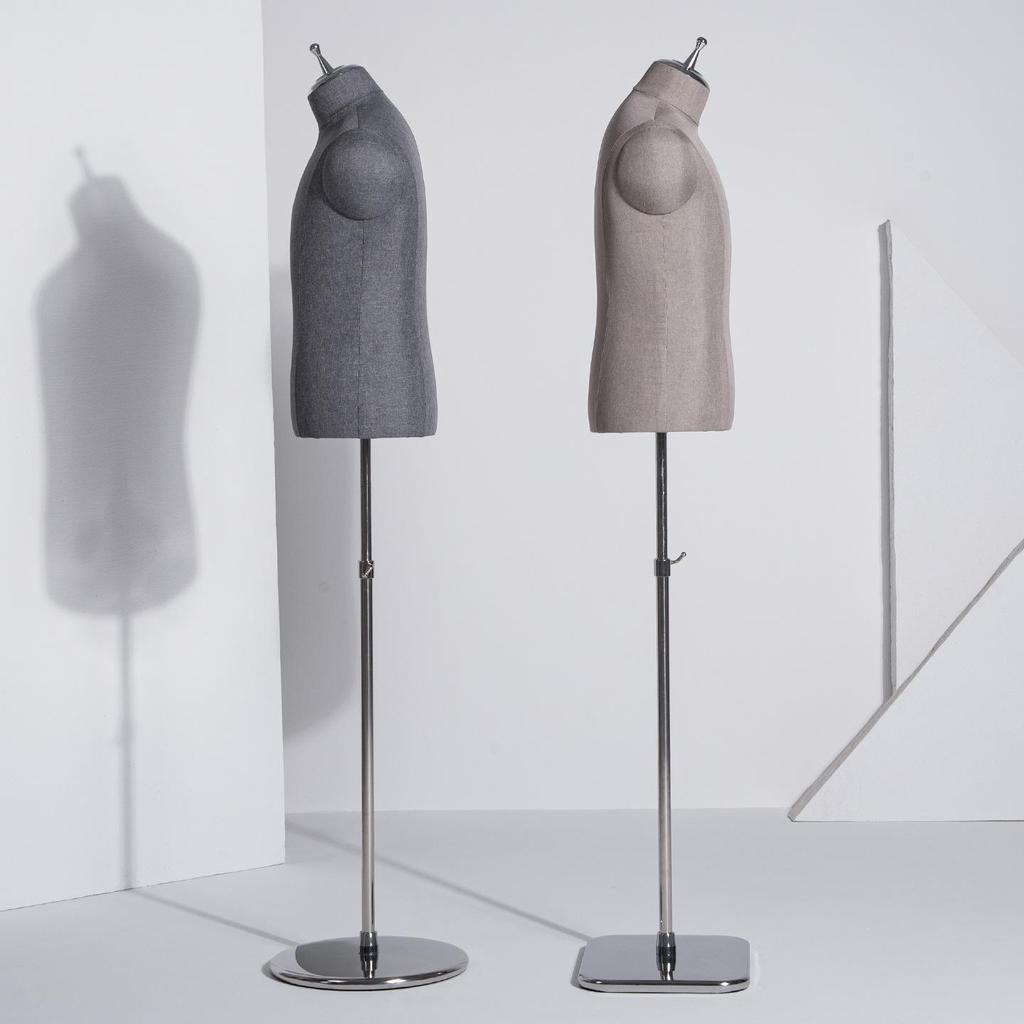 Luxury Men's Suit Mannequin Display Rack for Formal Wear Stores