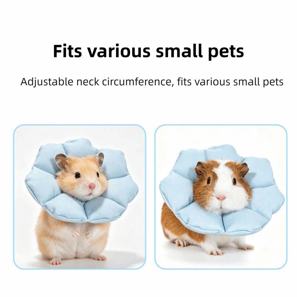 Breathable Soft Stop Licking Collar Adjustable Rabbit Protective Collar Chinchilla