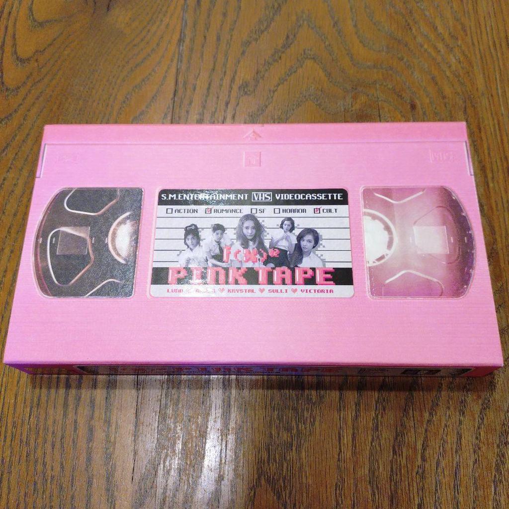 [USED] f(x) / PINK TAPE - Good condition with trading card