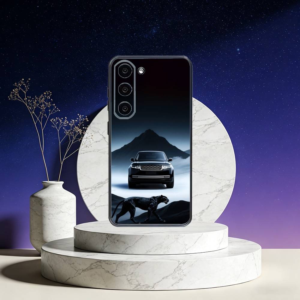 Car SUV L460 Phone Case For Samsung Galaxy A73,A72,A71,A70,A53,A52,A51,Others Soft Black Cover Samsung a40