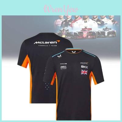 Breathable Mesh Fabric Fia Formula 1 World Championship Men's Summer Shirt