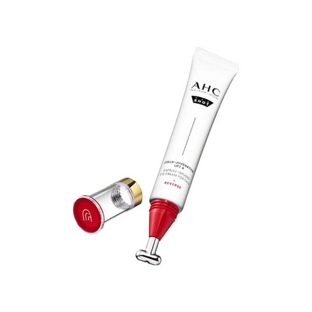 AHC Pro Shot Colla Juvination Lift 4 Capsule Infused Eye Cream for Face 30ml - Firming Elasticity, Korean