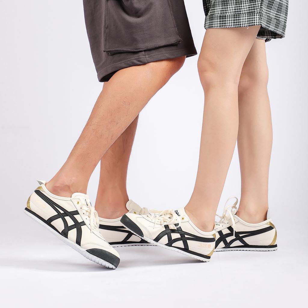 Onitsuka Tiger Mexico 66 Cream Black Unisex Sneakers 1183B493-100