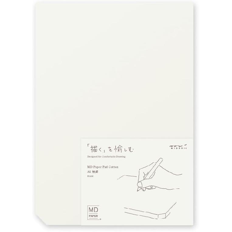 DESIGNPHIL 15237006 MD Paper Pad, Cotton A5, Unlined A5