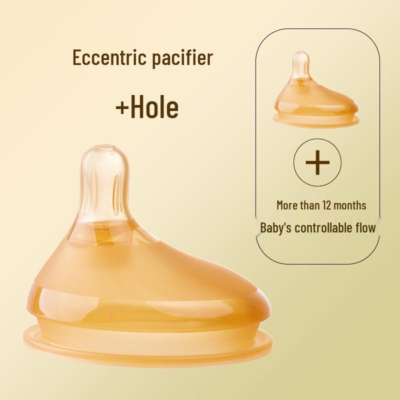 Anti-Colic High Borosilicate Glass Baby Bottle for Newborns (0-6 Months)