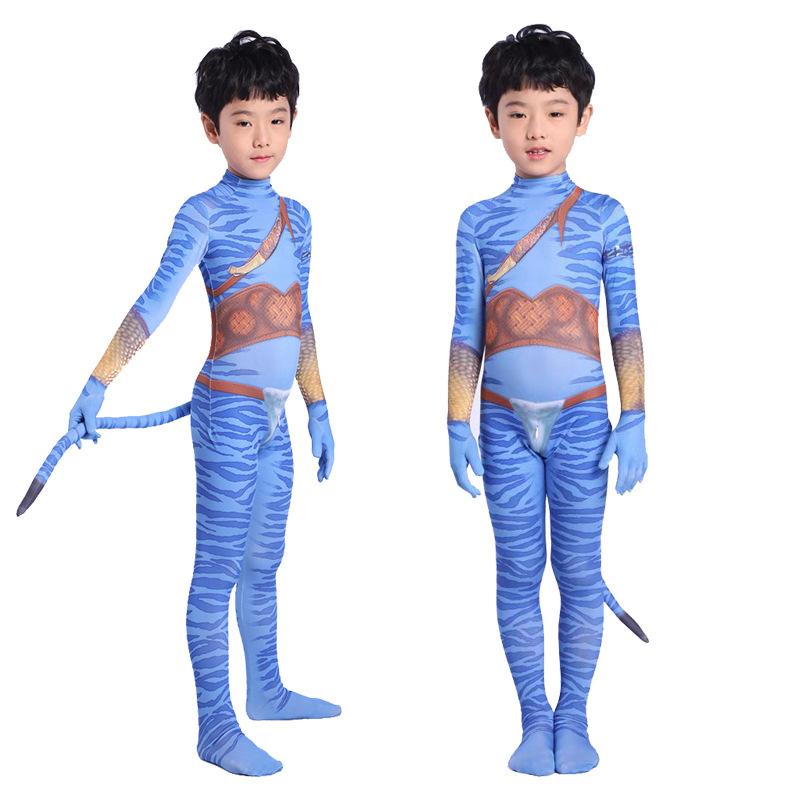 Avatar 2cosplay children and adults clothes stage wear bodysuit clothes sale