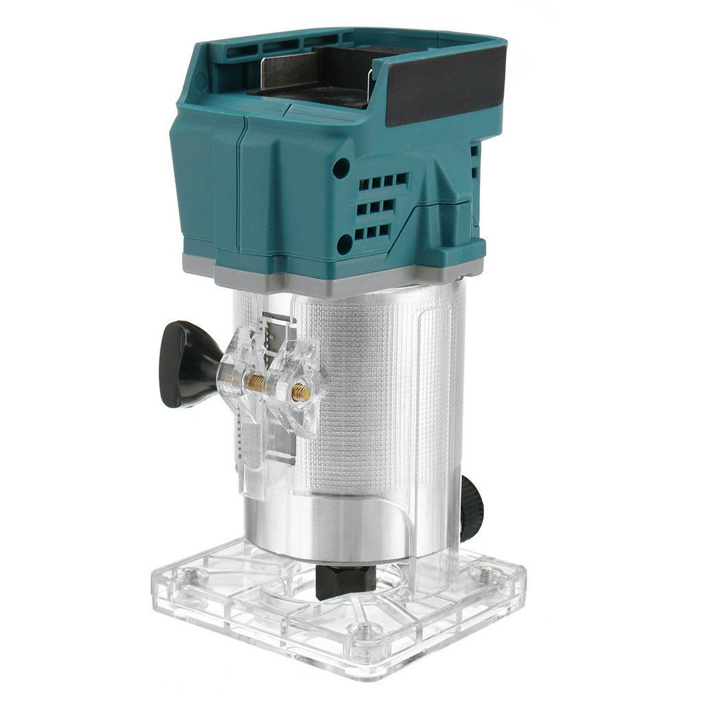 88V Cordless Electric Trimmer Woodworking Engraving Slotting Trimming Milling Machine Wood Router with 1/2 Battery 850W