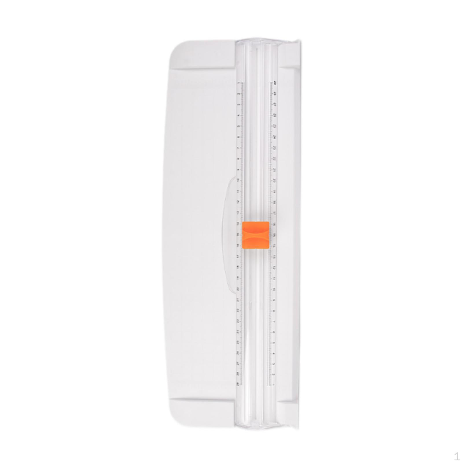 

Резак для бумаги формата А4 Триммер с нескользящим основанием для DIY скрапбукинга, приглашений белый