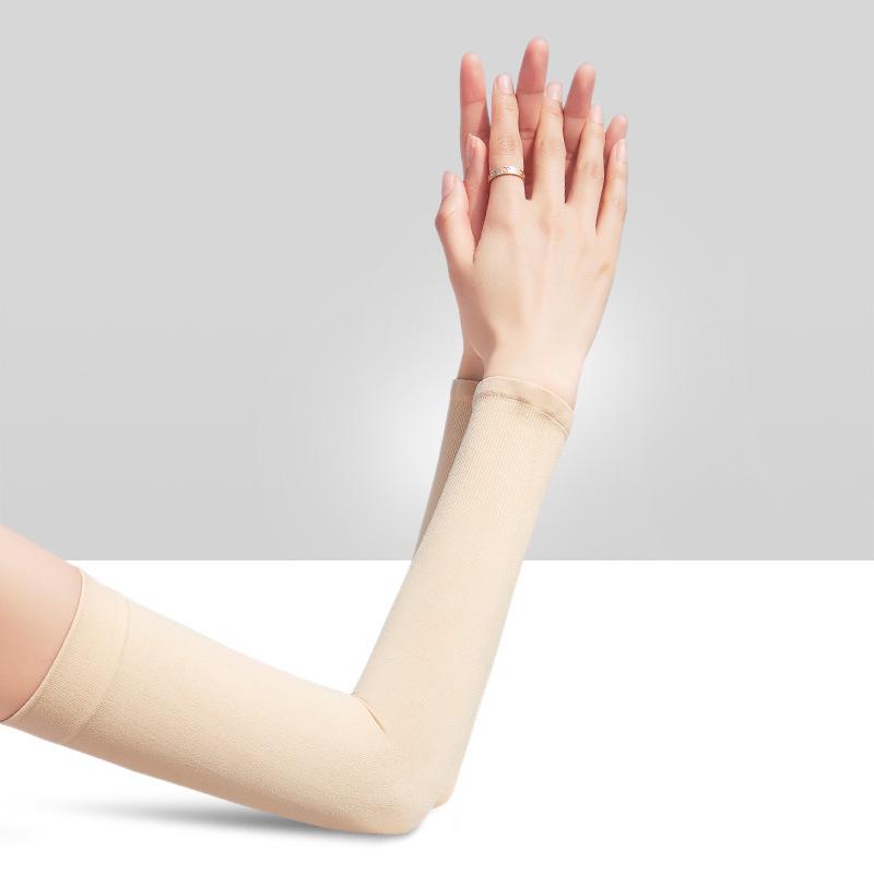 

Рукава Ice Silk UV Protection для женщин и мужчин - летние нарукавники для езды на велосипеде и спорта на открытом воздухе 20g Basic